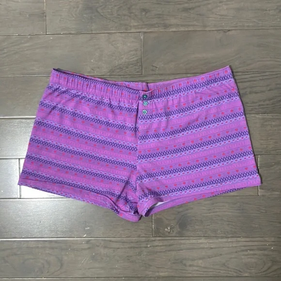 Honeydew Intimates Heart Pattern Racer Back Tank Top & Shorts Pajama Set Size S - Picture 3 of 10